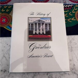 The history of the greenbrier book, like new